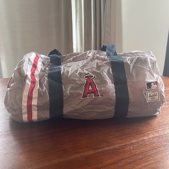Herschel Supply Co x MLB x Los Angeles Angels Travel Packable Duffle Bag - Picture 3 of 14
